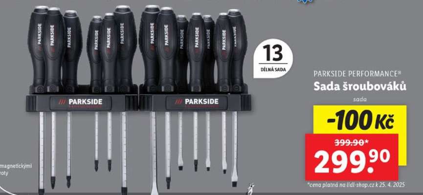 PARKSIDE PERFORMANCE Sada šroubováků