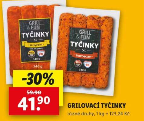 GRILOVACÍ TYČINKY