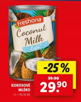 Freshona Coconut Milk Light