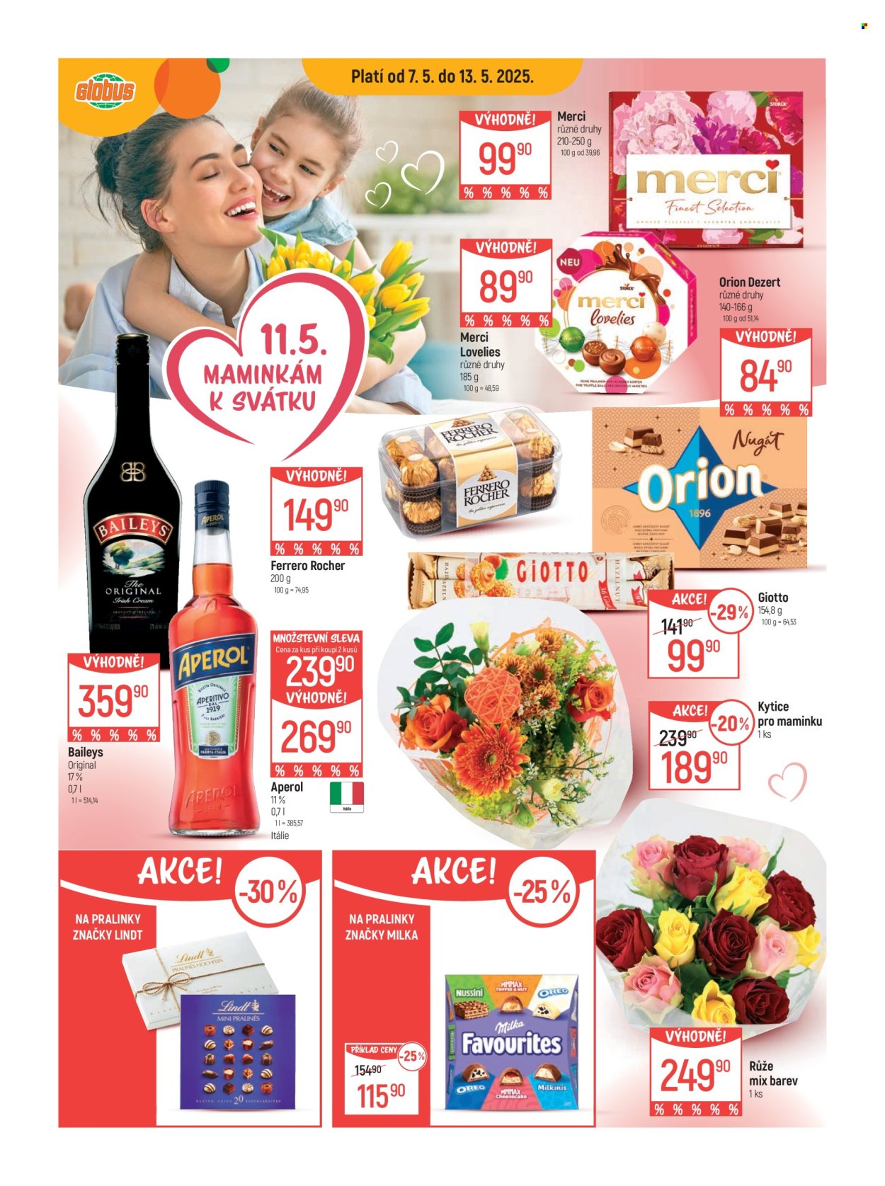 Leták Globus - 7. 5. 2025 - 13. 5. 2025. 