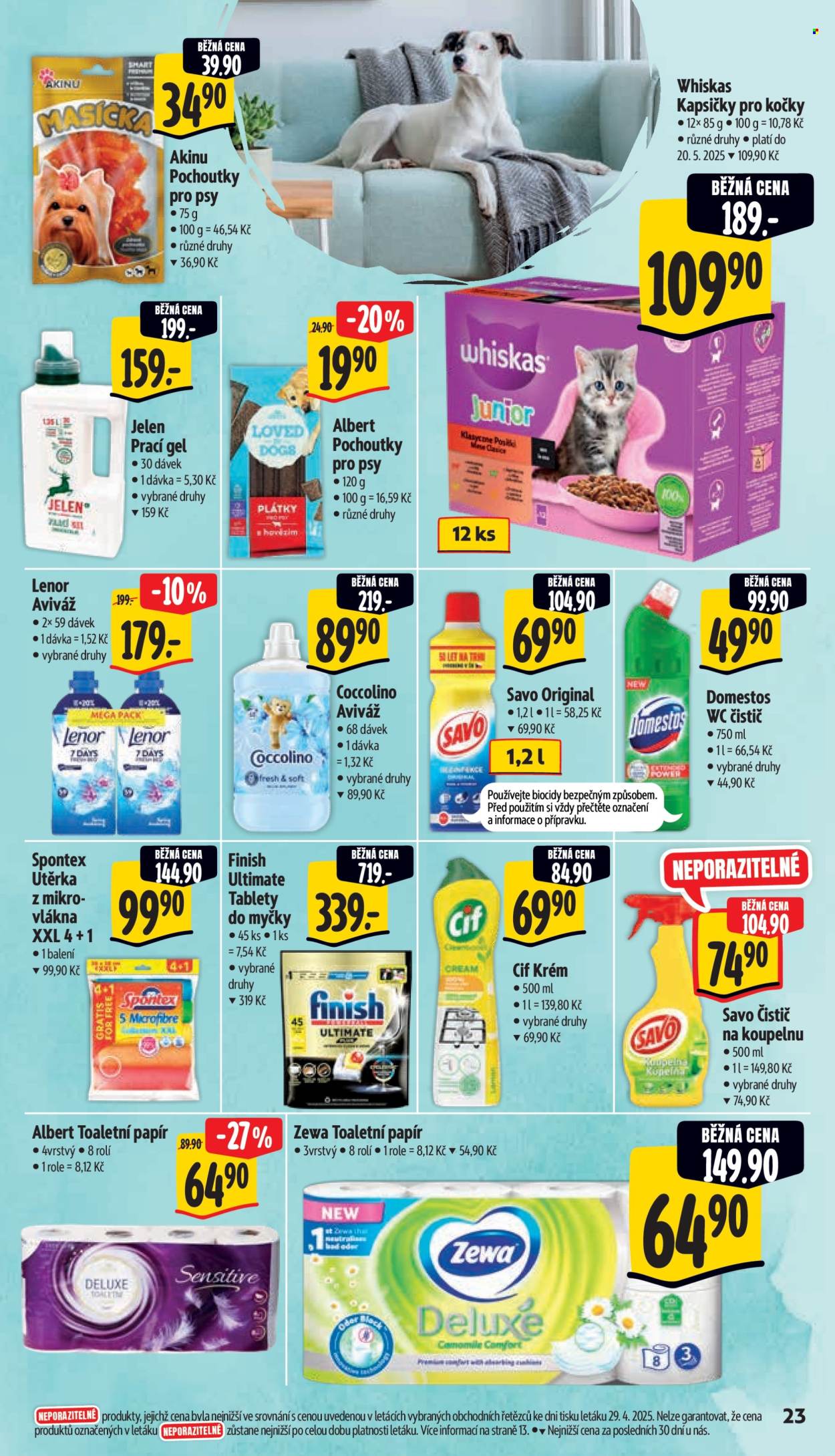 Leták Albert Supermarket - 5. 5. 2025 - 13. 5. 2025. 