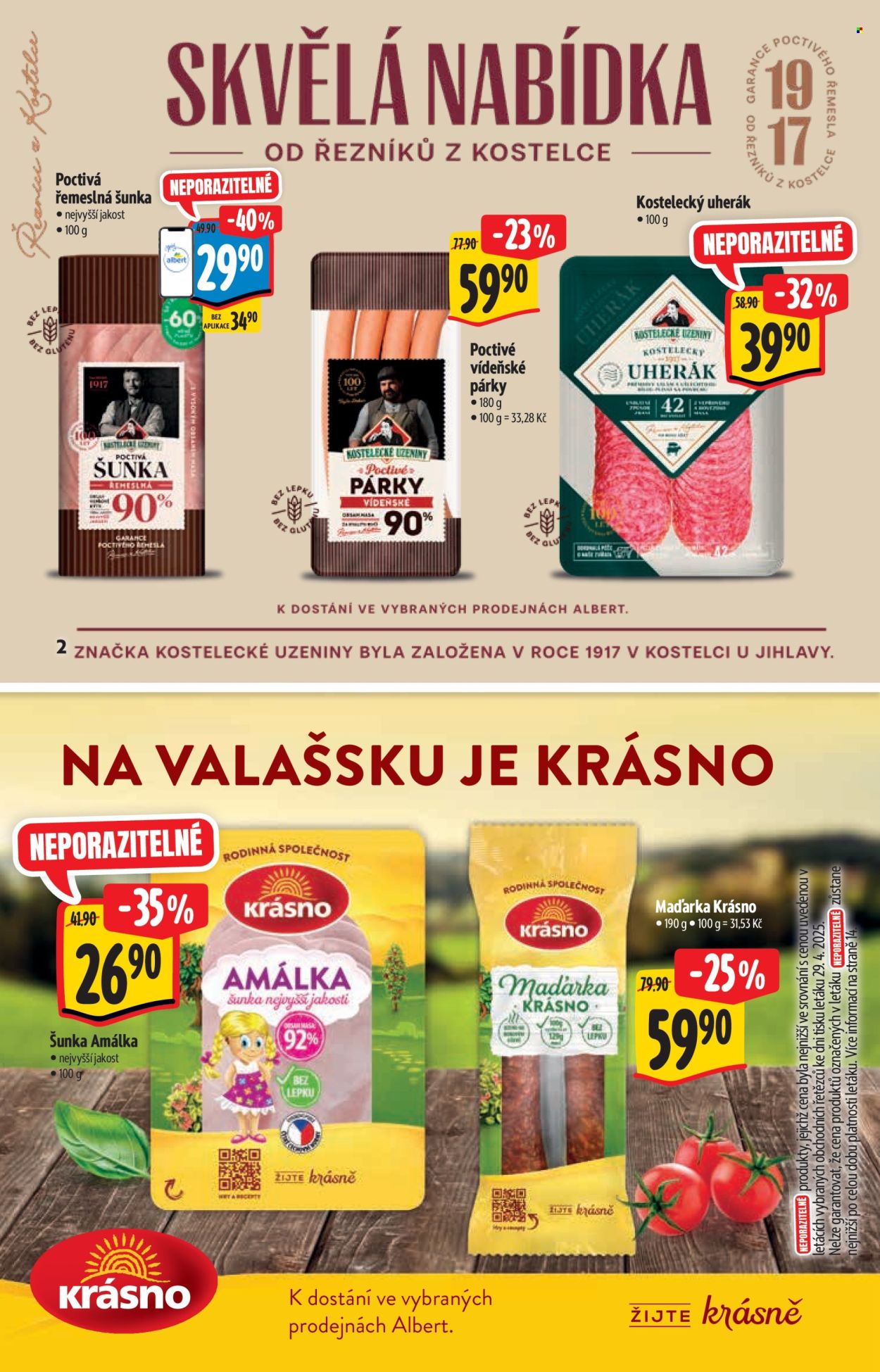 Leták Albert Supermarket - 5. 5. 2025 - 20. 5. 2025. 