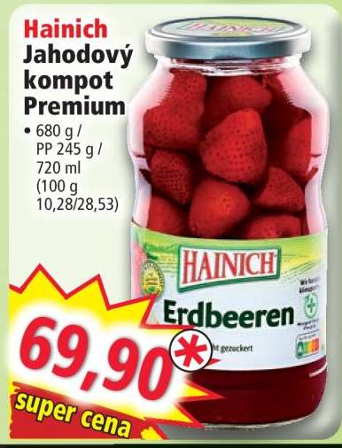 Hainich Jahodový kompot Premium