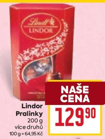 Lindor pralinky