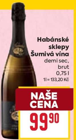 Habánské sklepy Šumivá vína
