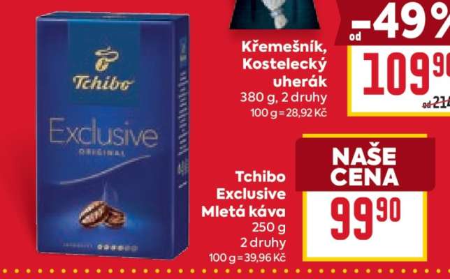 Tchibo Exclusive mletá káva