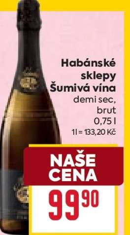 Habánské sklepy Šumivá vína