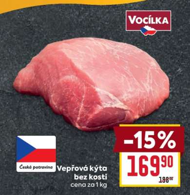 Vepřová kýta bez kosti