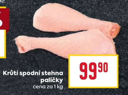 Krůtí spodní stehna paličky