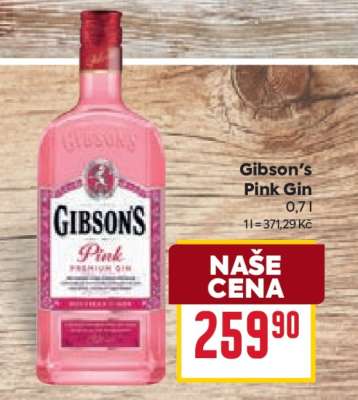 Gibson‘s PINK GIN