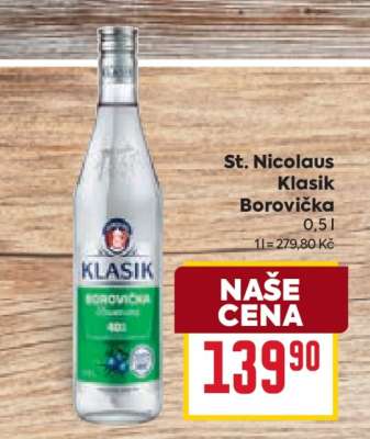 St. Nicolaus Klasik Borovička