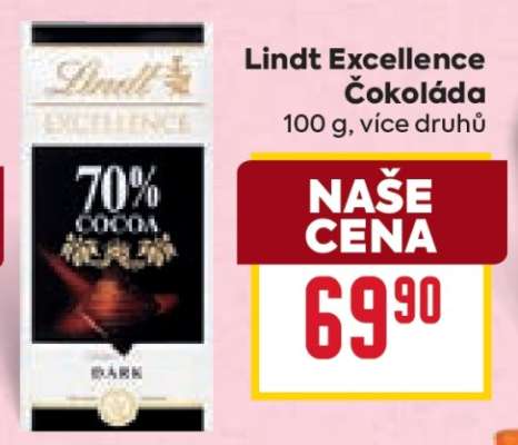 Lindt Excellence Čokoláda