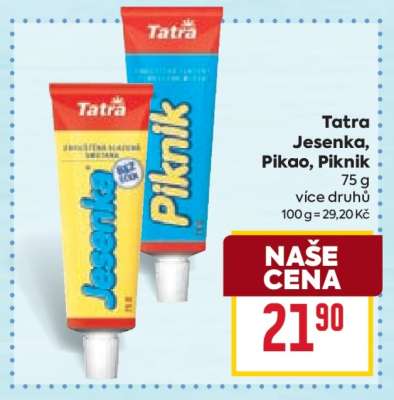 Tatra Jesenka, Pikao, Piknik
