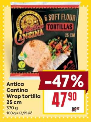 Antica Cantina Wrap tortilla 25 cm