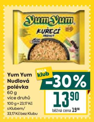 Yum Yum Nudlová polévka
