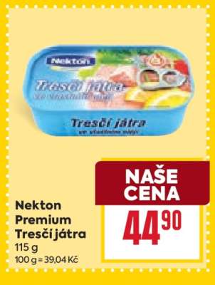 Nekton Premium Tresčí játra