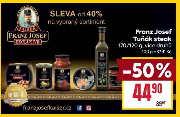 Franz Josef Tuňák steak