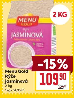 Menu Gold Rýže jasmínová