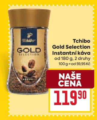 Tchibo Gold Selection Instantní káva