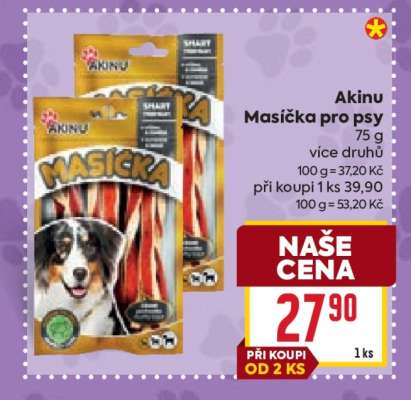 Akinu Masíčka pro psy