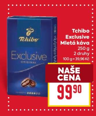 Tchibo Exclusive mletá káva