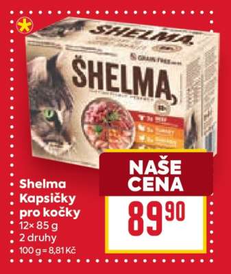 Shelma kapsičky pro kočky