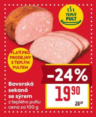 Bavorská sekaná se sýrem