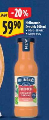 Hellmann's Dresink 250 ml