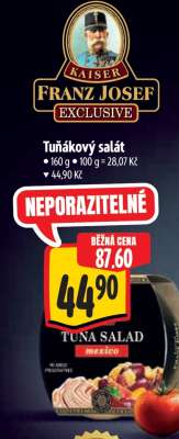 Franz Josef Exclusive Tuňákový salát