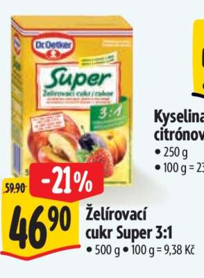 Želírovací cukr Super 3:1