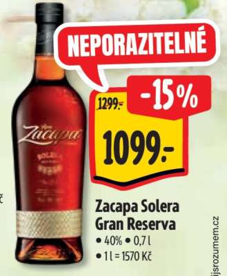 Zacapa Solera Gran Reserva