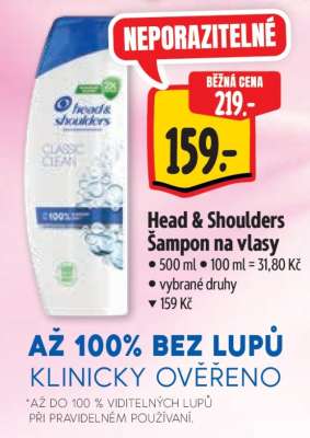 Head&Shoulders šampon na vlasy