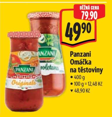 Panzani Omáčka na těstoviny