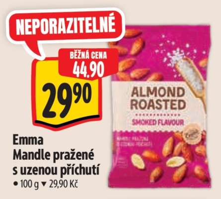 Emma Mandle pražené s uzenou příchutí