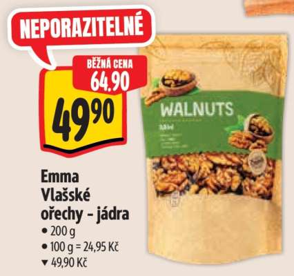 Emma Vlašské ořechy jádra