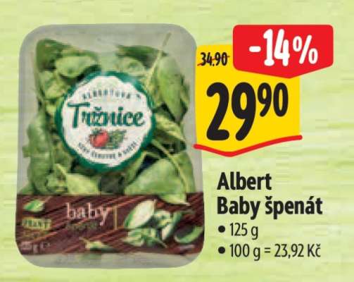 Albert Baby špenát