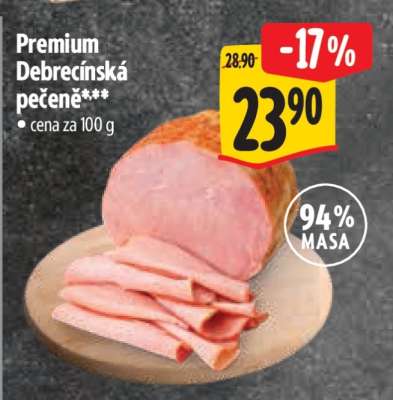PREMIUM Debrecínská pečeně