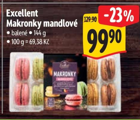 Excellent Makronky mandlové