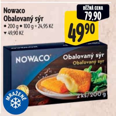 NOWACO Obalovaný sýr