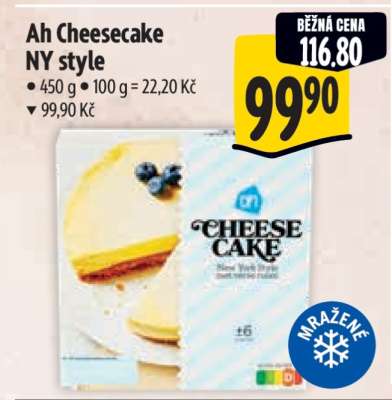 Ah Cheesecake NY style