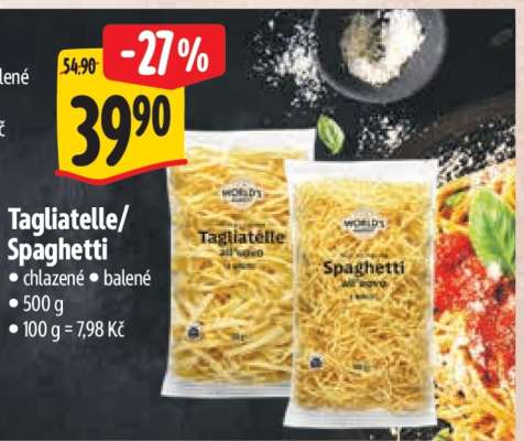 Tagliatelle/Spaghetti