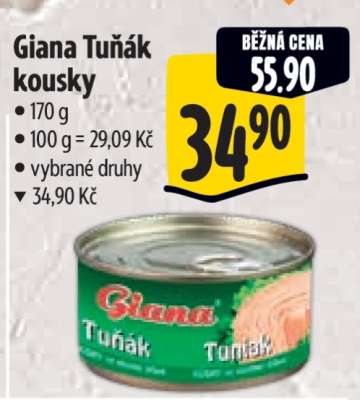 Giana Tuňák kousky