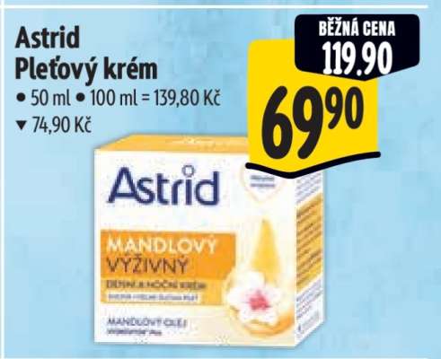 Astrid pleťový krém