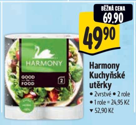 Harmony kuchyňské utěrky