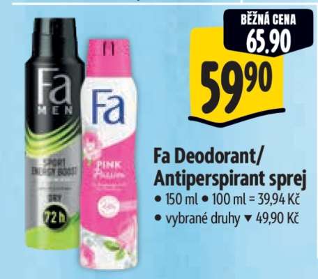 Fa Deodorant/Antiperspirant sprej