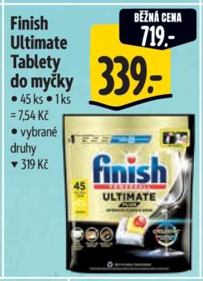 Finish Ultimate Tablety do myčky