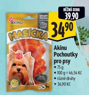 Akinu pochoutky pro psy