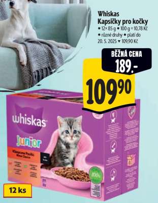 Whiskas kapsičky pro kočky