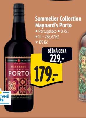 Sommelier Collection Maynard’s Porto