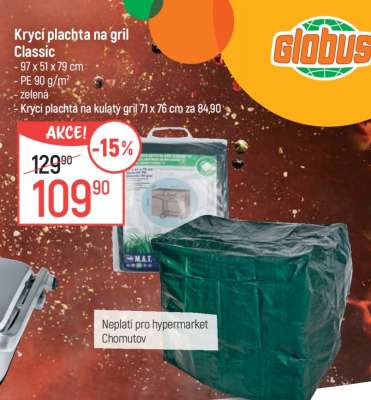 Krycí plachta na gril Classic
